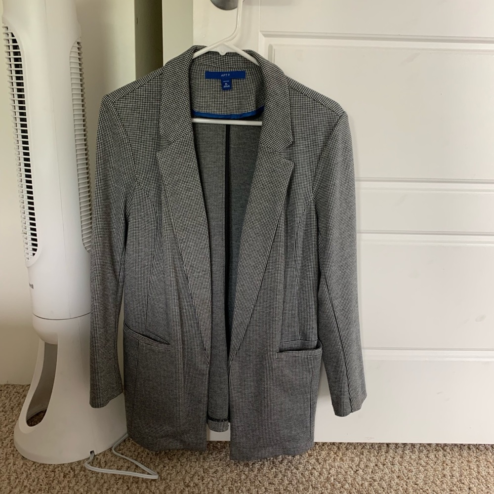 Plaid blazer